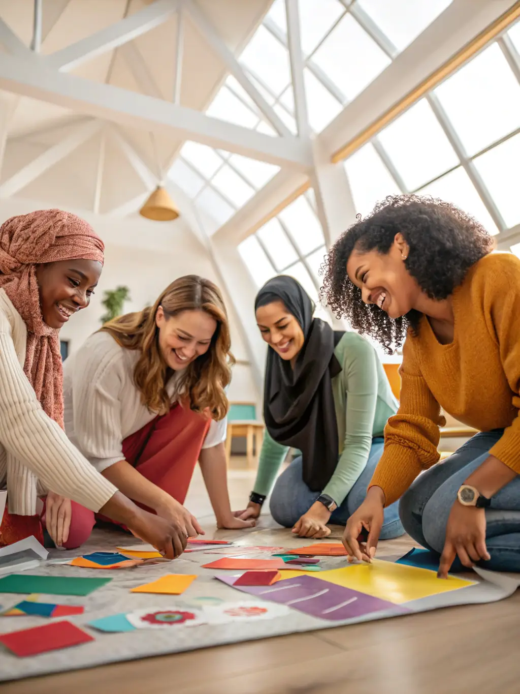 A dynamic image of a workshop focused on digital art, with participants learning new techniques and tools from a skilled instructor.